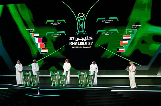 Gulf Cup Draw Ceremony