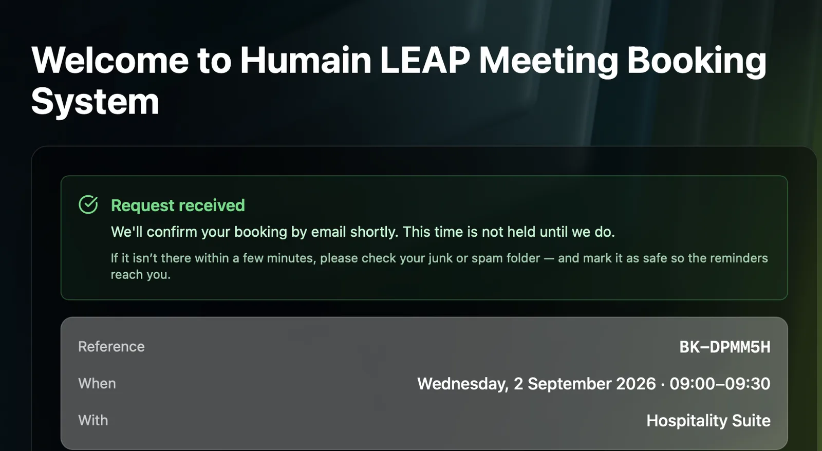 HUMAIN at LEAP 2026
